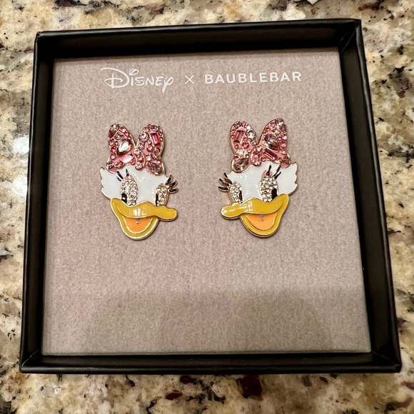 DISNEY X BAUBLEBAR DAISY EARRINGS - Picture 1 of 6
